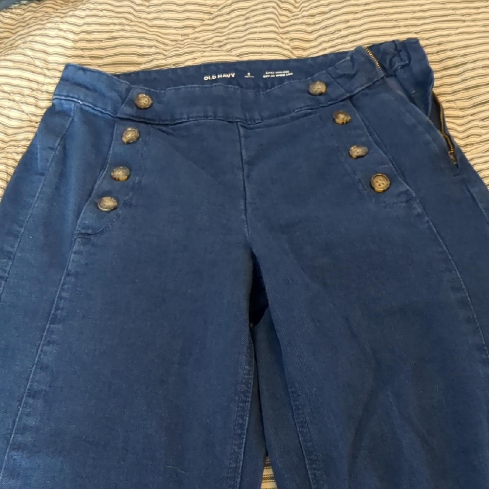 Old Navy Sky Hi Wide Leg Jeans
